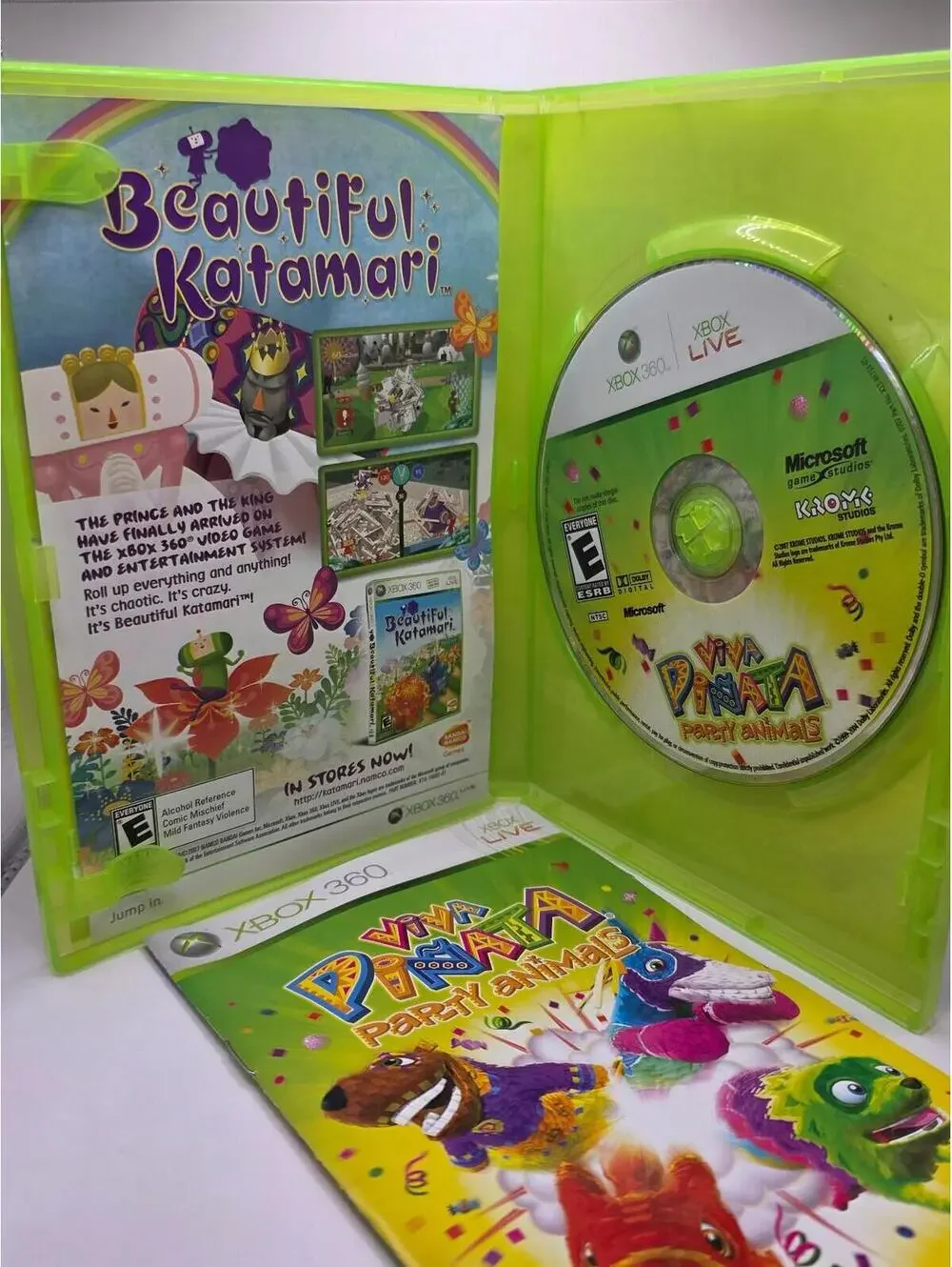 CIB - Viva Pinata Party Animals for XBOX 360 - XBOX One - XBOX Series X - Clean